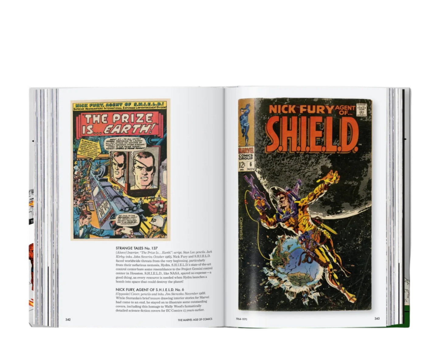 Taschen Books - The Marvel Age of Comics 1961–1978. 40th Anniversary Edition Hardcover Book