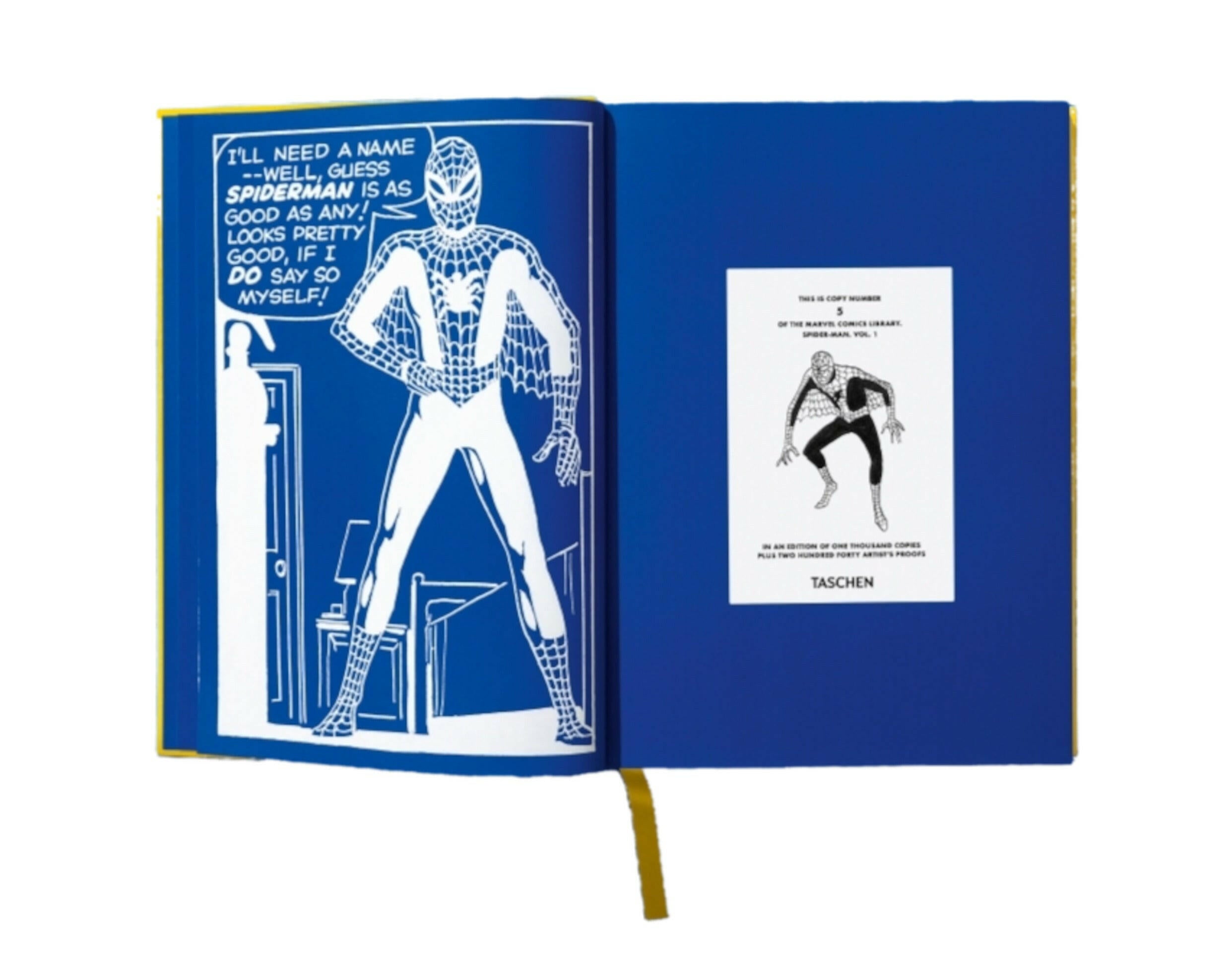 Taschen Books - Marvel Comics Library - Spider-Man. Vol. 1. 1962–1964 - Edition of 1,000 Hardcover Book.