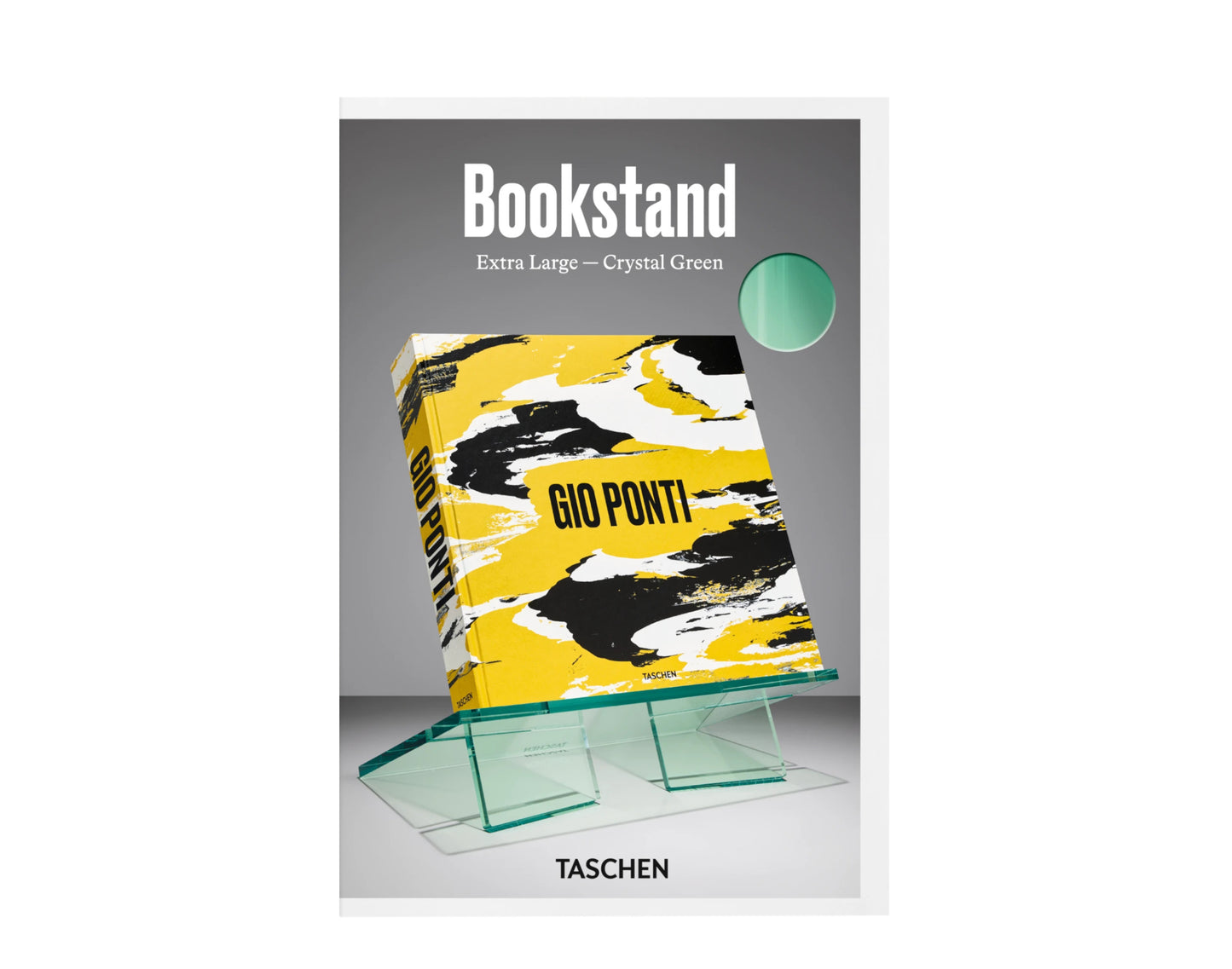 Taschen Books - Bookstand. Extra-Large. Crystal Green - Display Holder