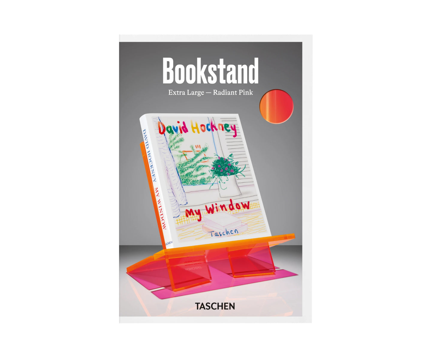 Taschen Books - Bookstand. Extra-Large. Radiant Pink - Display Holder