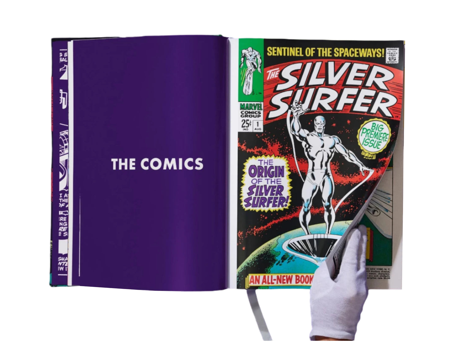 Taschen Books - Marvel Comics Library. Silver Surfer. Vol. 1. 1968–1970 Hard Cover Book - XXL
