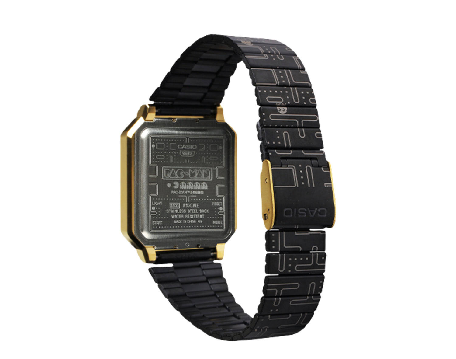 Casio Vintage A100WEPC PAC-MAN Digital Metal Watch