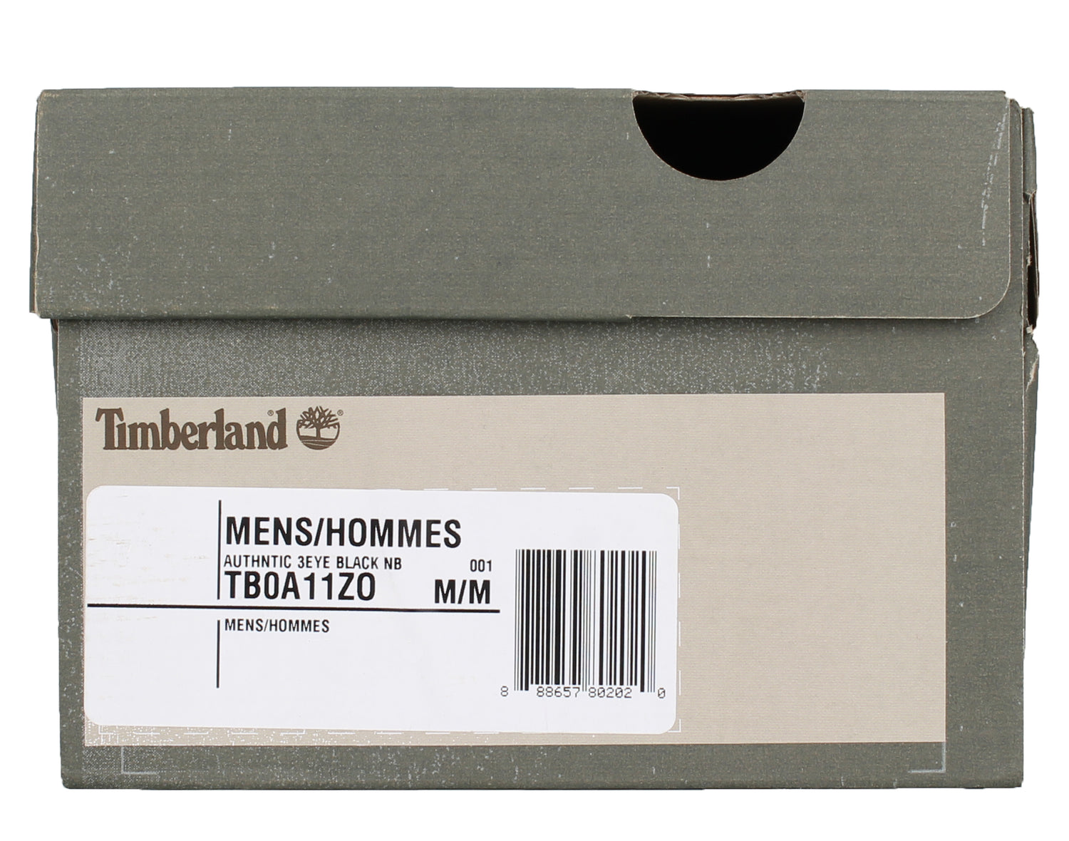 Timberland Authentic 3-Eye Lug Mens Casual Shoes