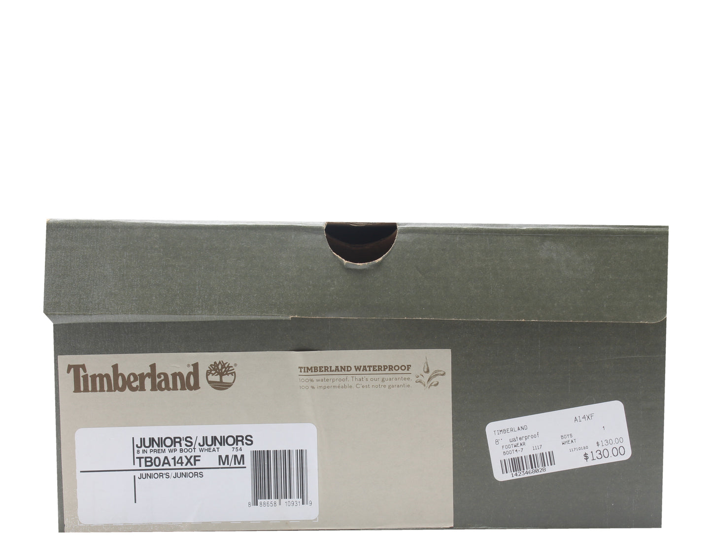 Timberland 8-inch Premium Waterproof Junior Big Kids Boots