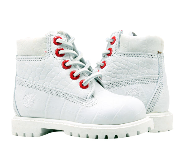 Kids white timberlands online