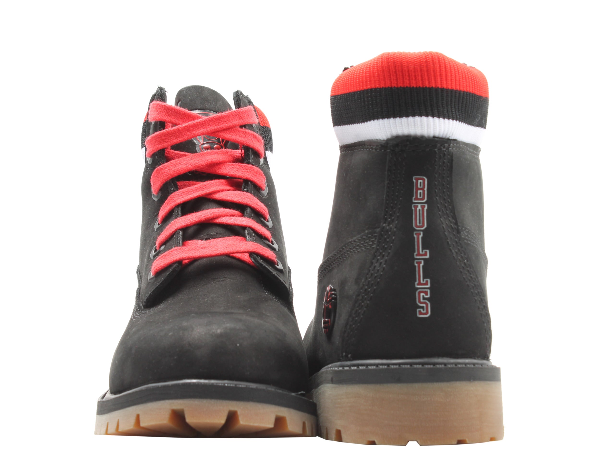 Timberland x Mitchell & Ness x NBA Chicago Bulls 6-Inch Premium Waterproof Junior Big Kids Boots