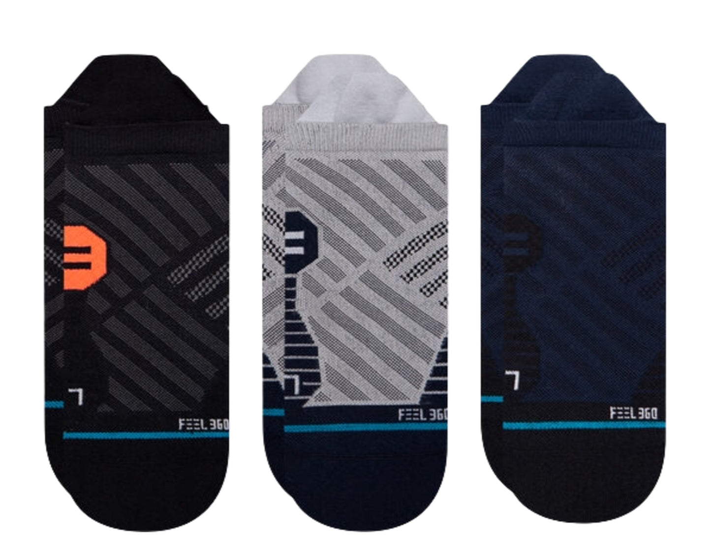 Stance Feel 360 - Break Tab Running Ankle Socks - 3-Pack