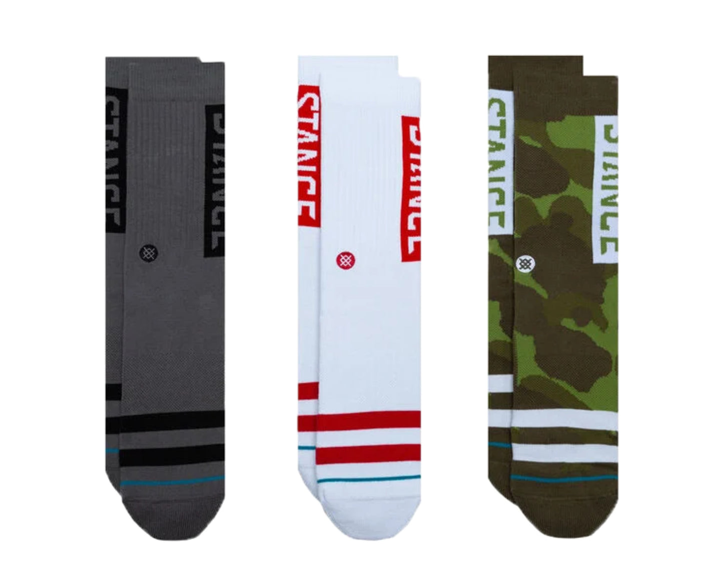 Stance UnCommon Solids Classic The OG Crew Socks 3-Pack