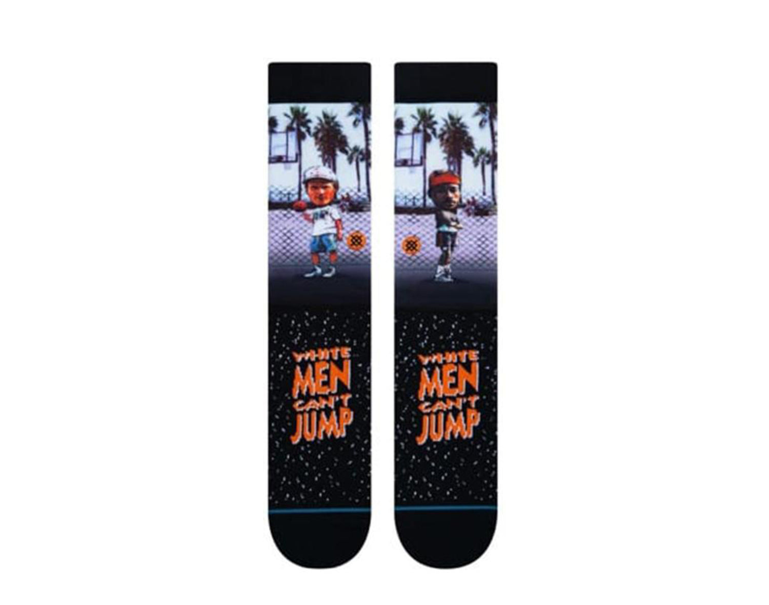 Stance x White Men Can't Jump - Sid And Billy Crew Socks