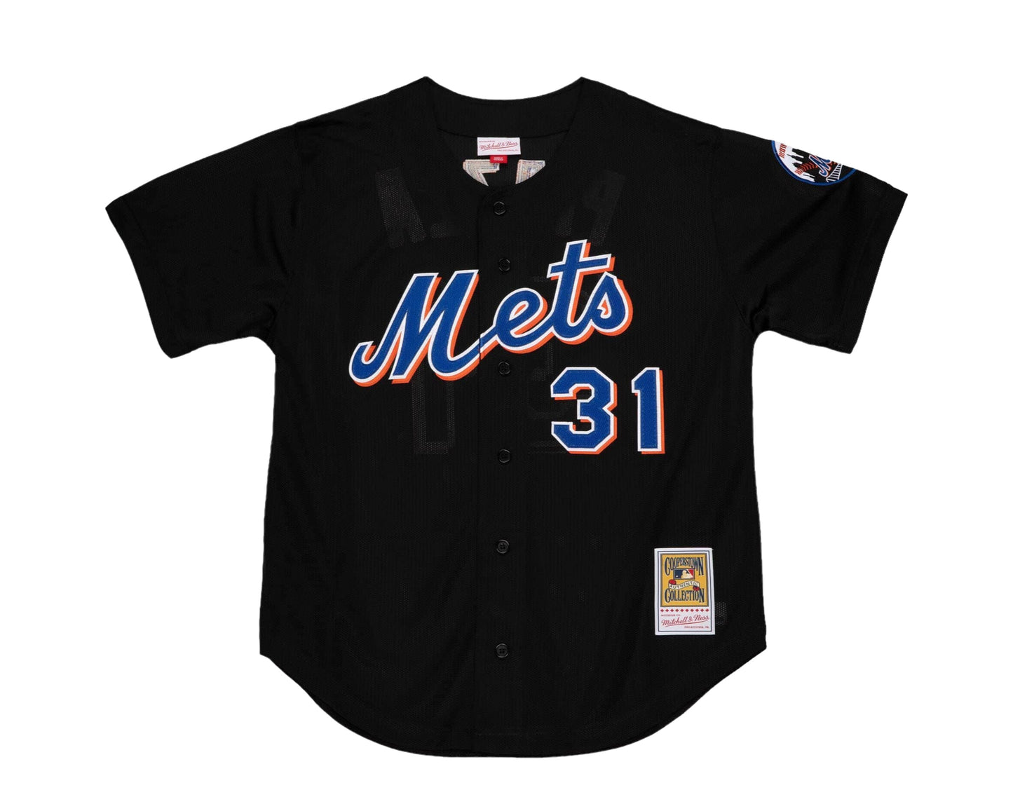Mitchell & Ness Authentic Mesh BP New York Mets 2000 Mike Piazza Jersey