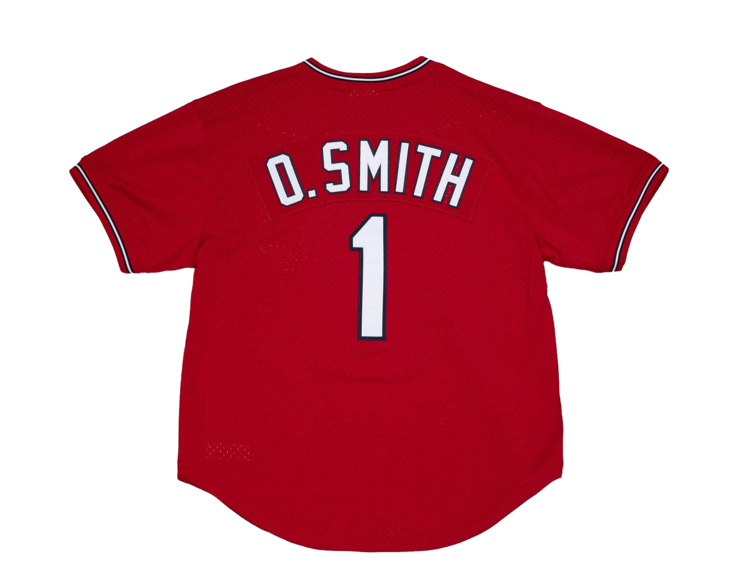 Mitchell & Ness Authentic Ozzie Smith St. Louis Cardinals 1996 Pullover Jersey