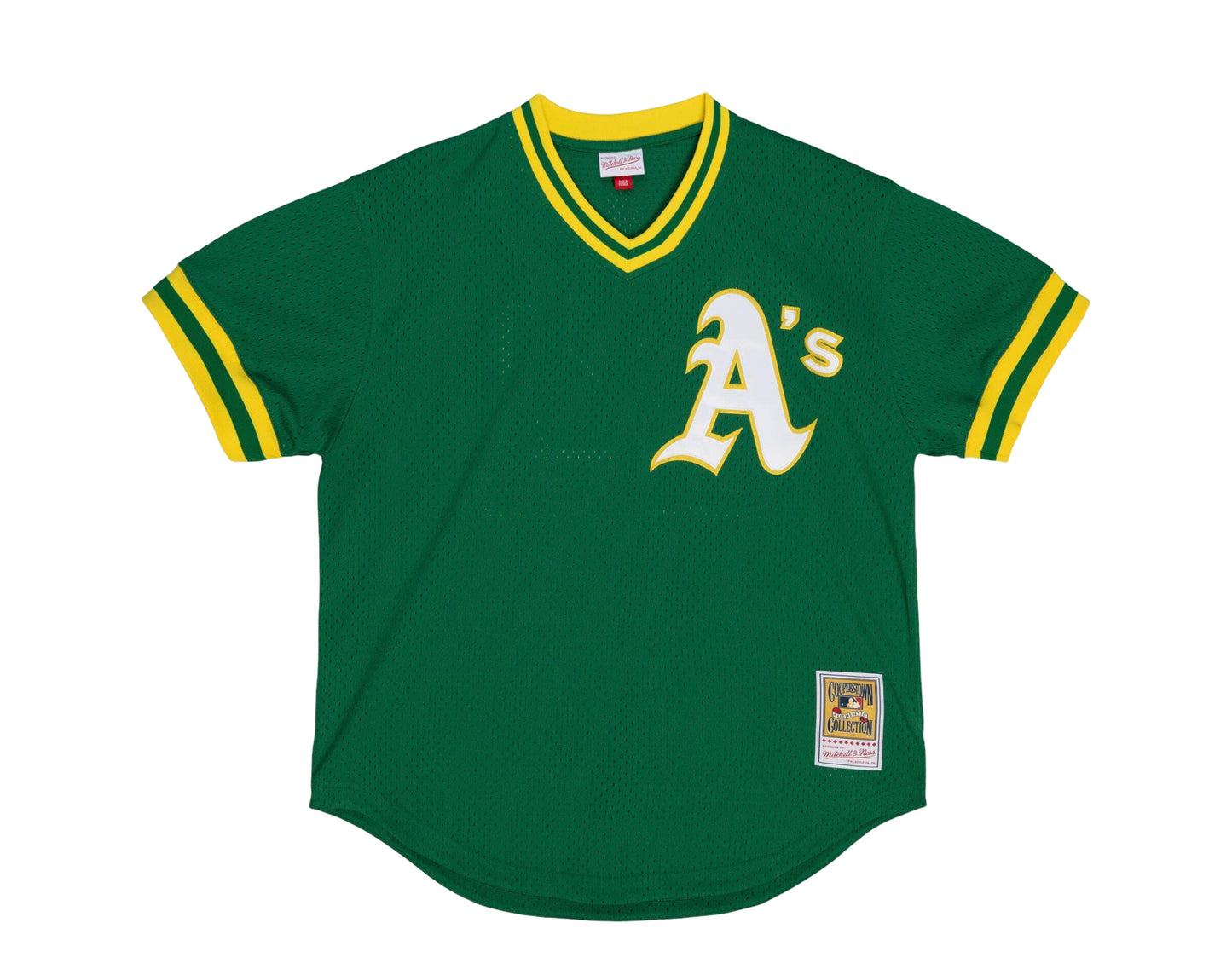 Mitchell & Ness Authentic Rickey Henderson Oakland Athletics 1991 Pullover Jersey