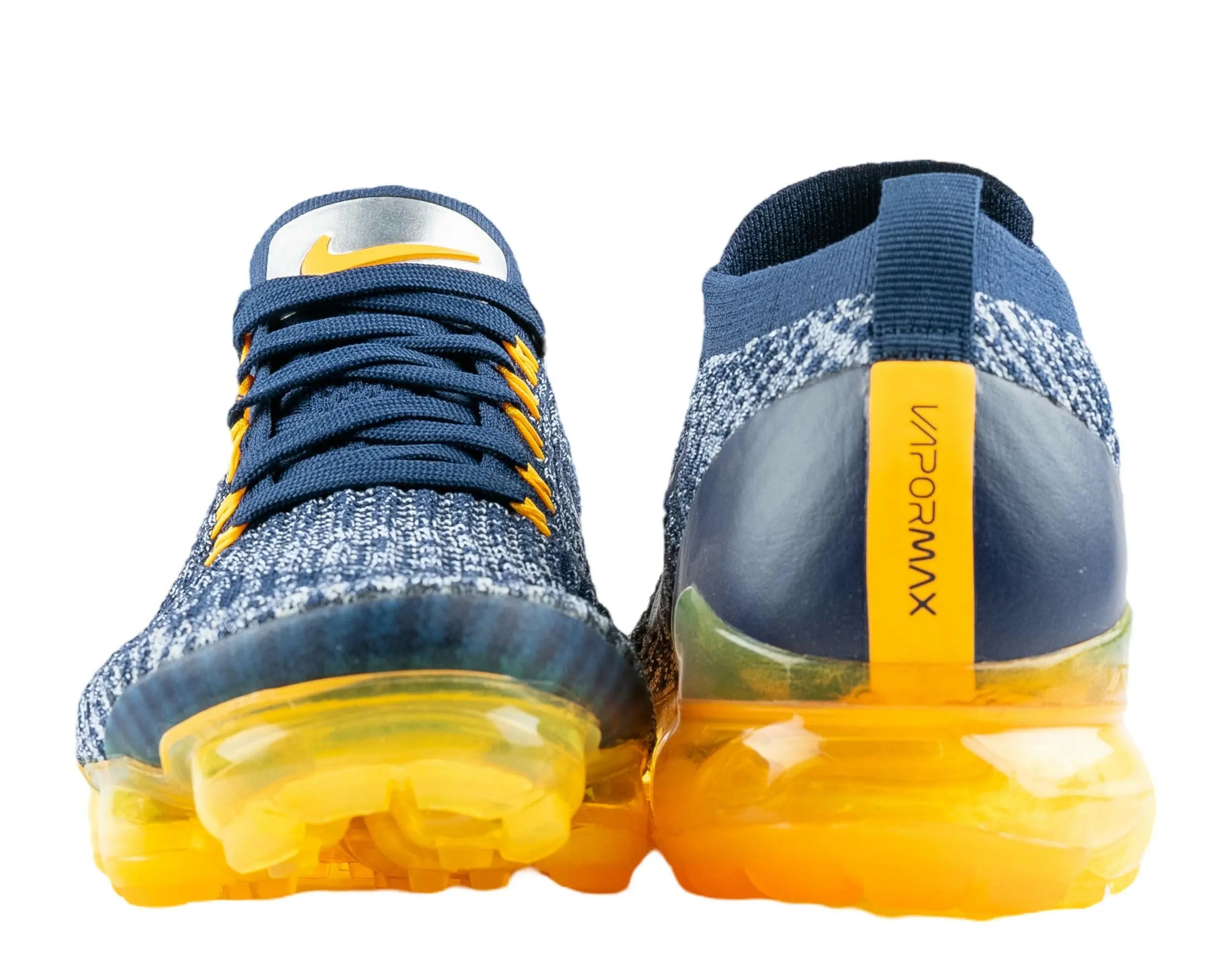 Nike air vapormax flyknit 3 blue and yellow Clearance