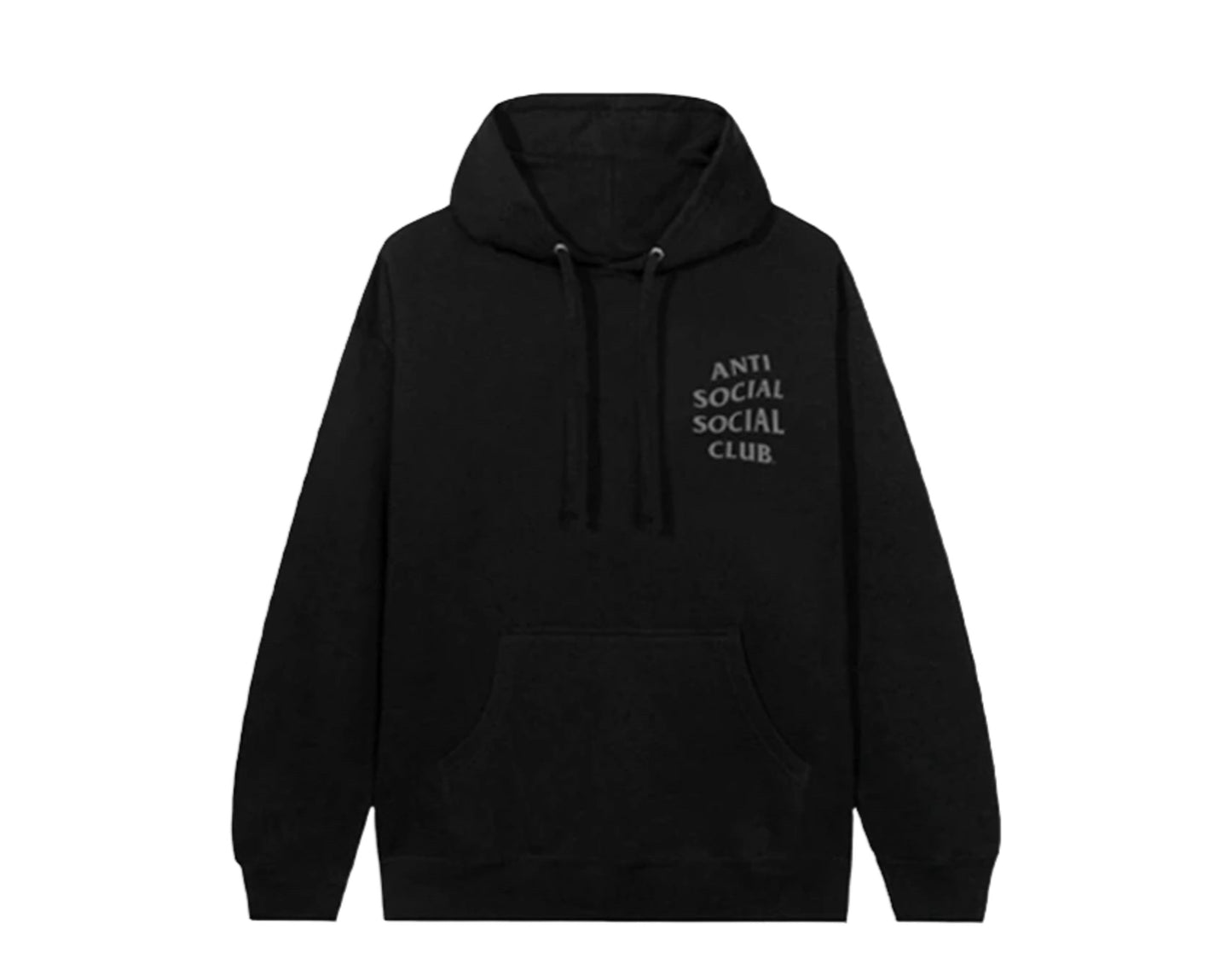 Anti Social Social Club Ghost Of You And Me Black 3M Reflective Hoodie