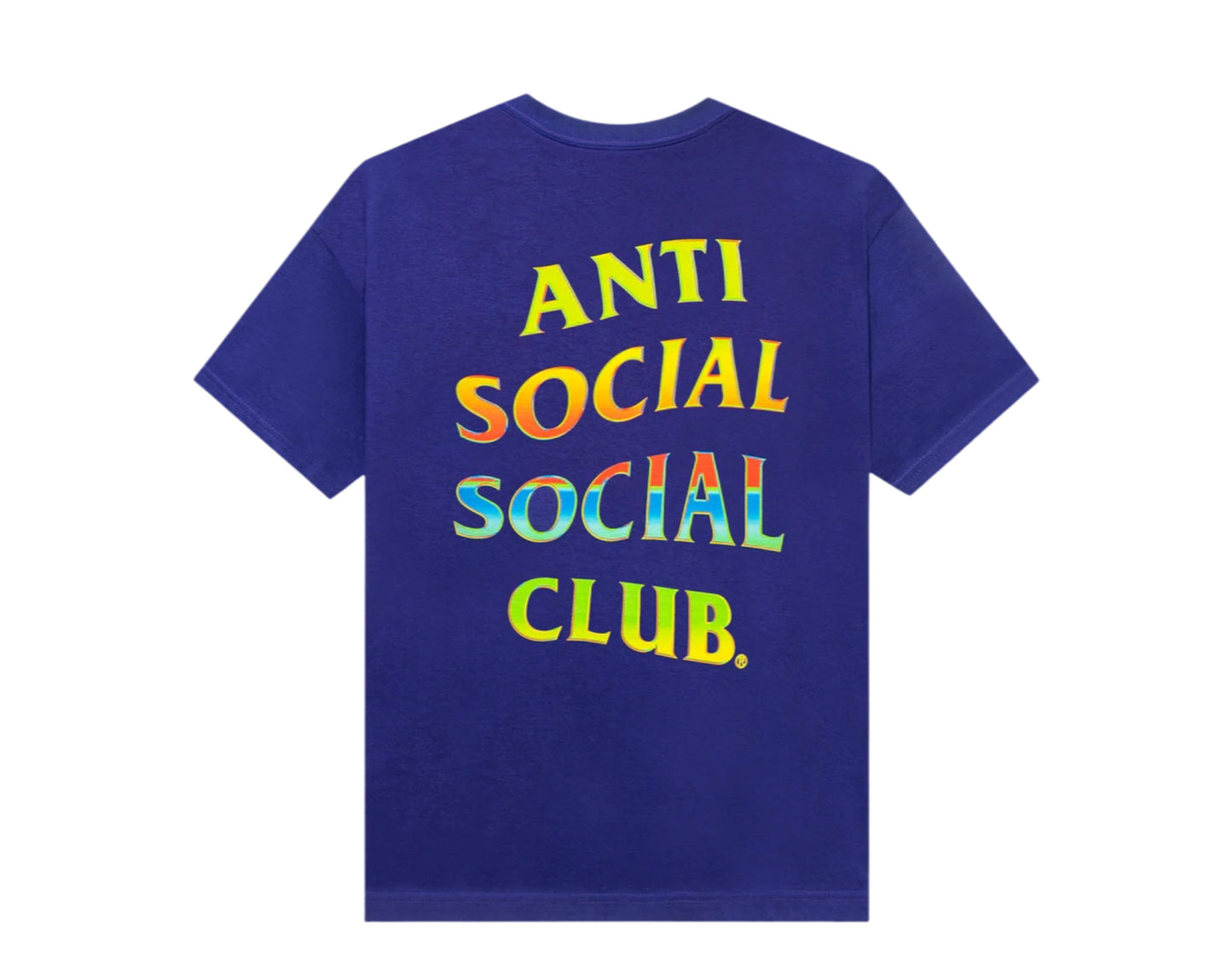 Anti Social Social Club Thermal Internal Purple Tee