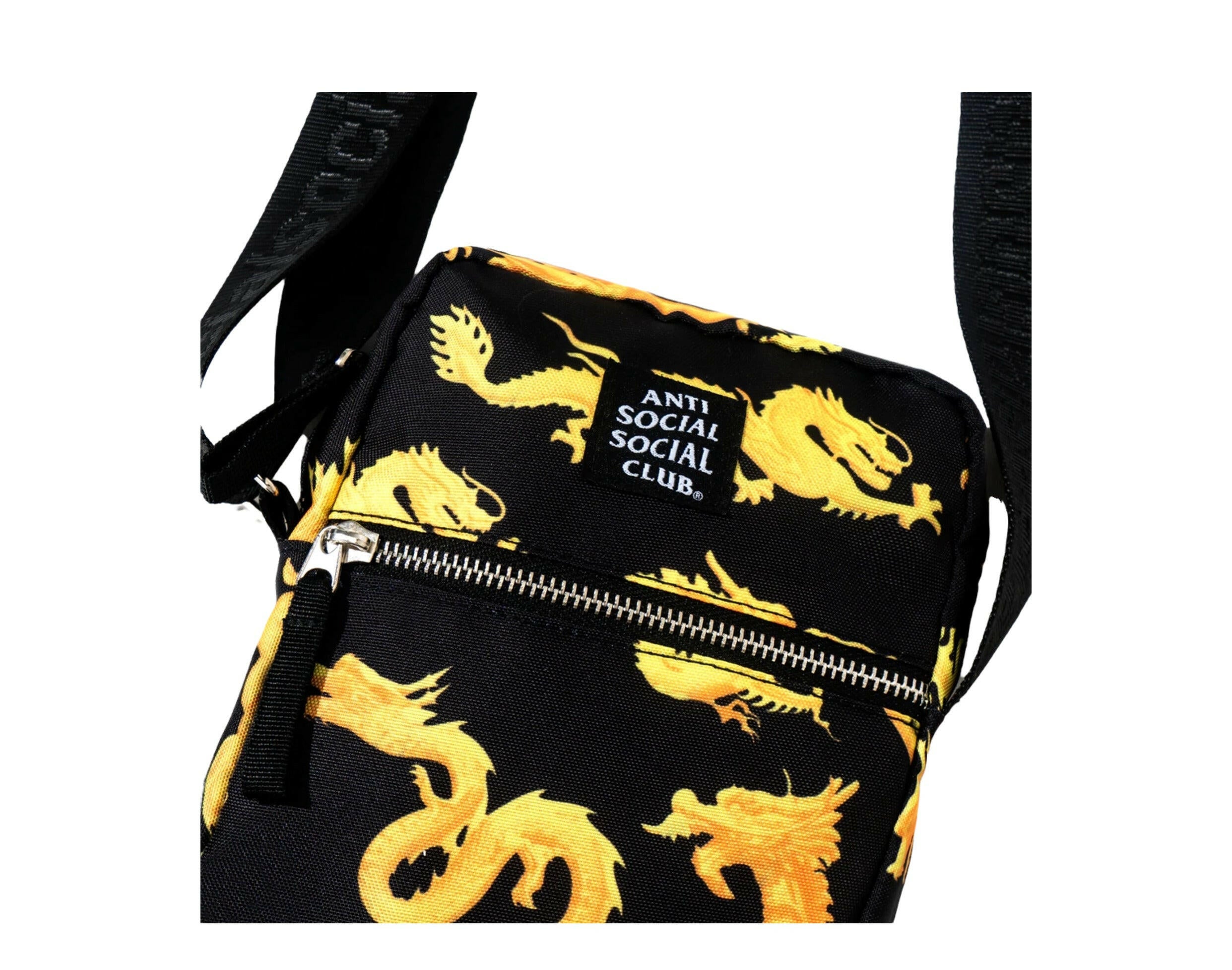 Anti Social Social Club 24k Black Side Bag.