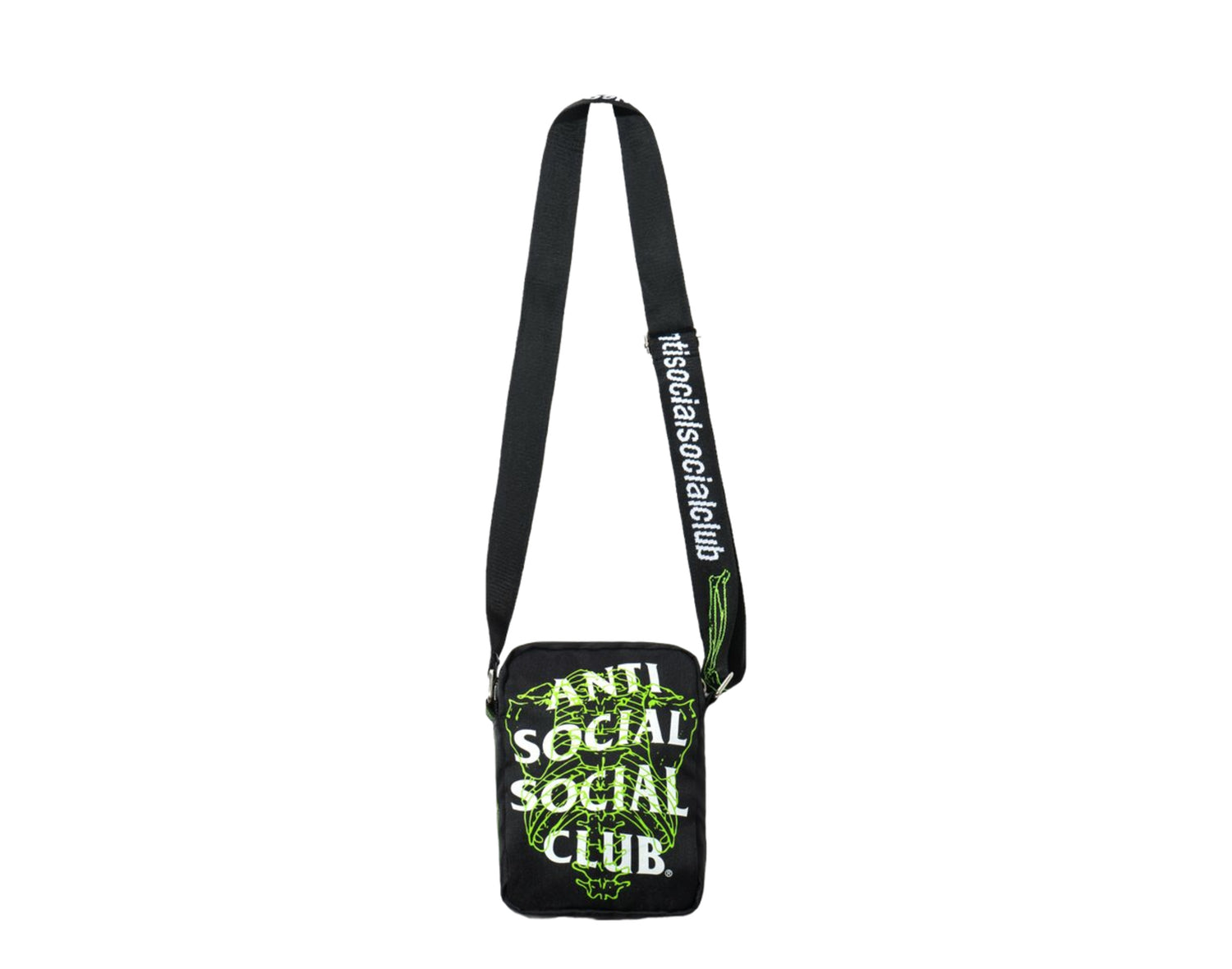Anti Social Social Club Fracture Black Side Bag