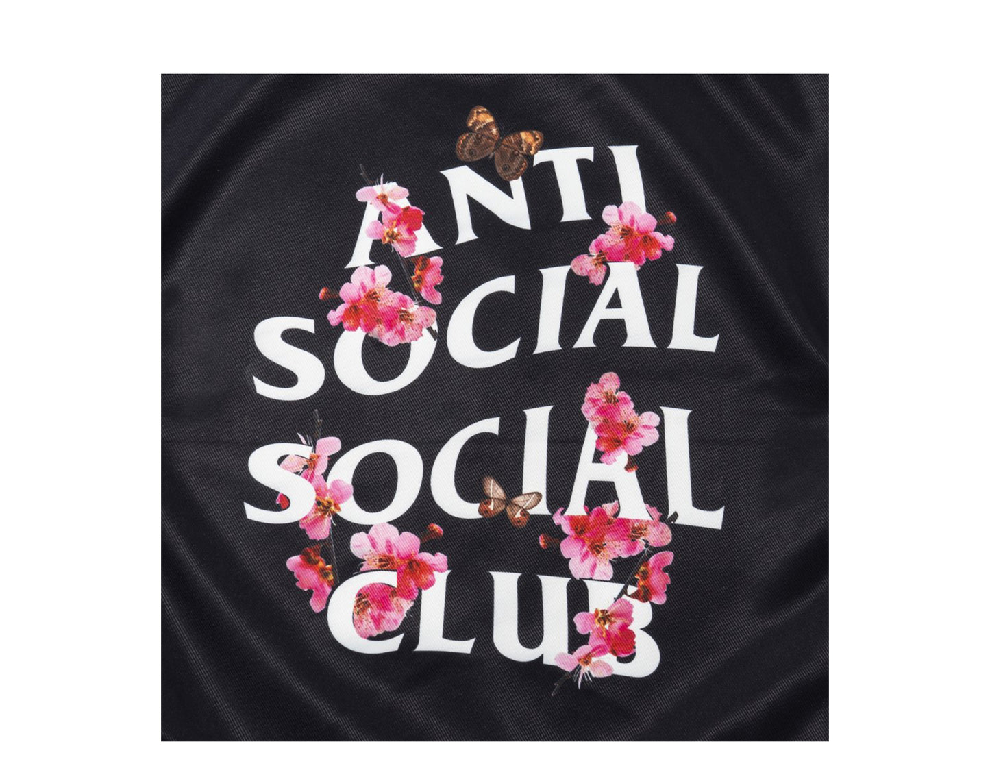 Anti Social Social Club Cute AF Black Drawstring Bag