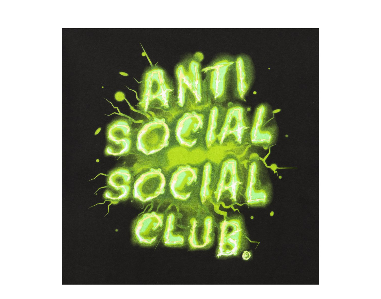 Anti Social Social Club I SEE Green Black Tee