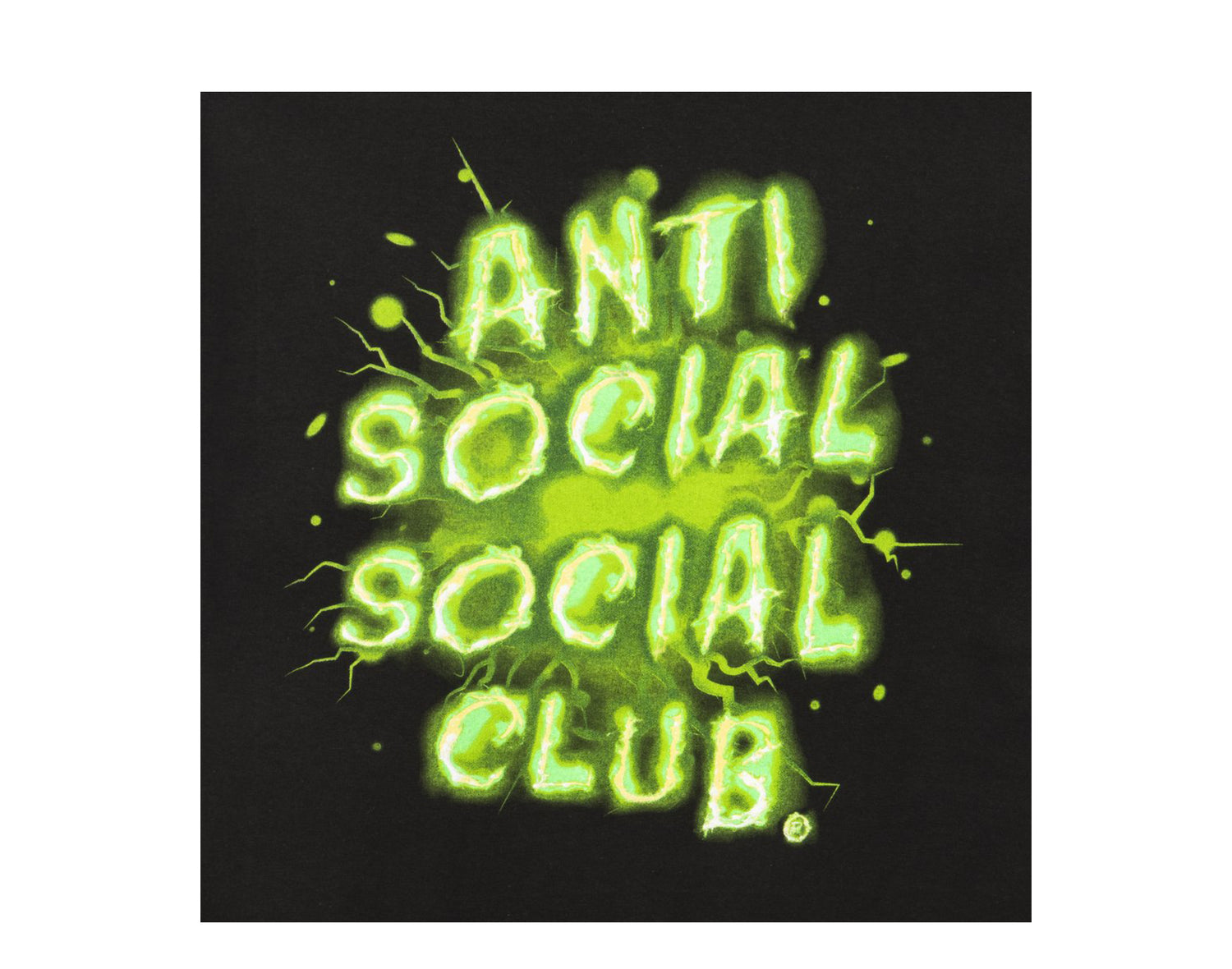 Anti Social Social Club I SEE Green Black Tee