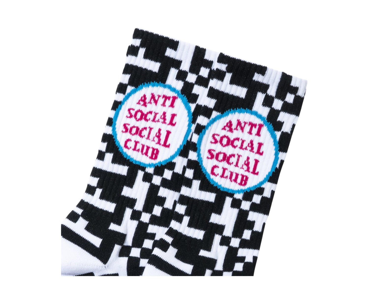 Anti Social Social Club Static Black Socks