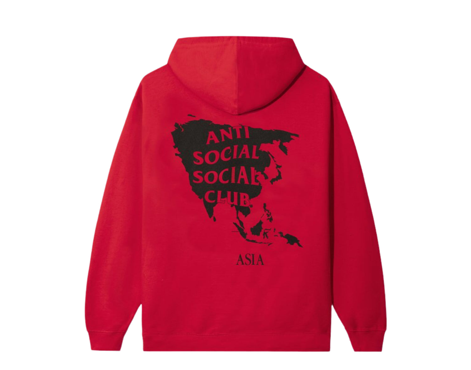 Anti Social Social Club Asia Red Hoodie