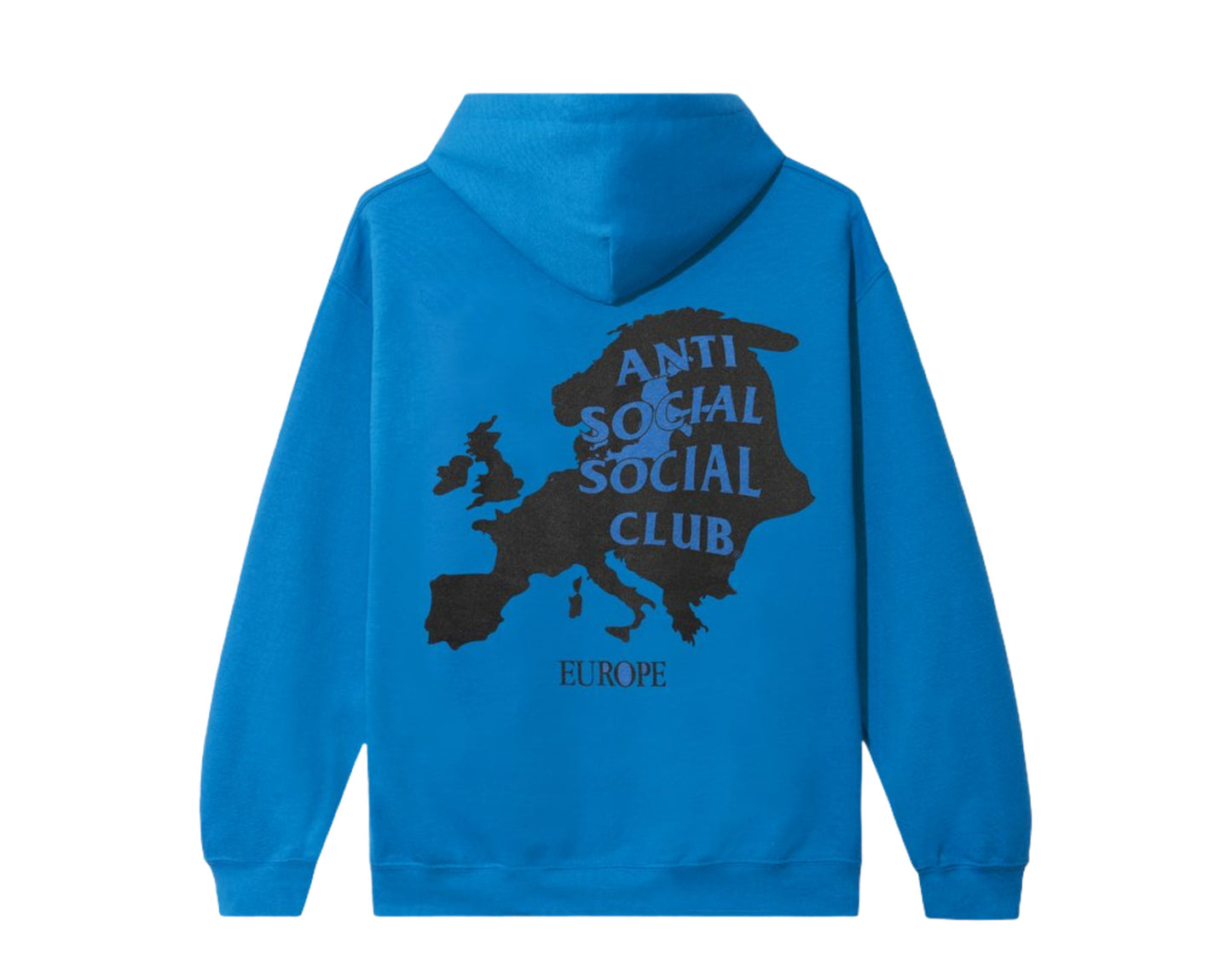 Anti Social Social Club Europe Blue Hoodie