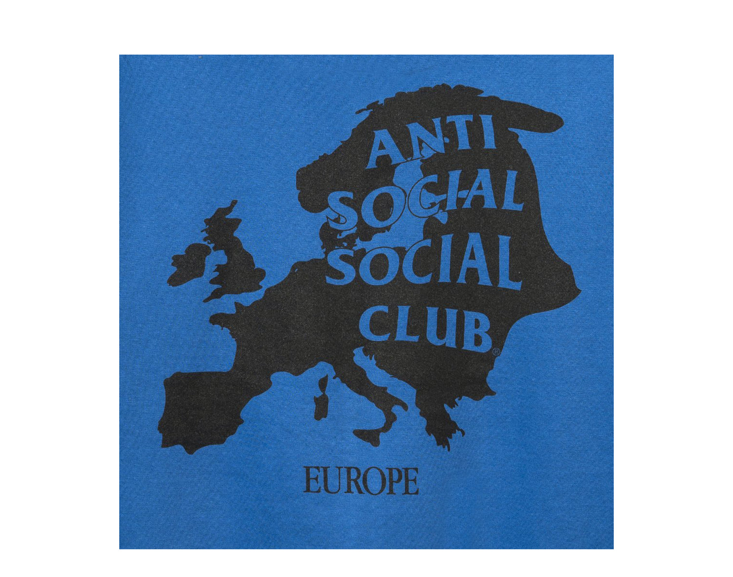 Anti Social Social Club Europe Blue Hoodie