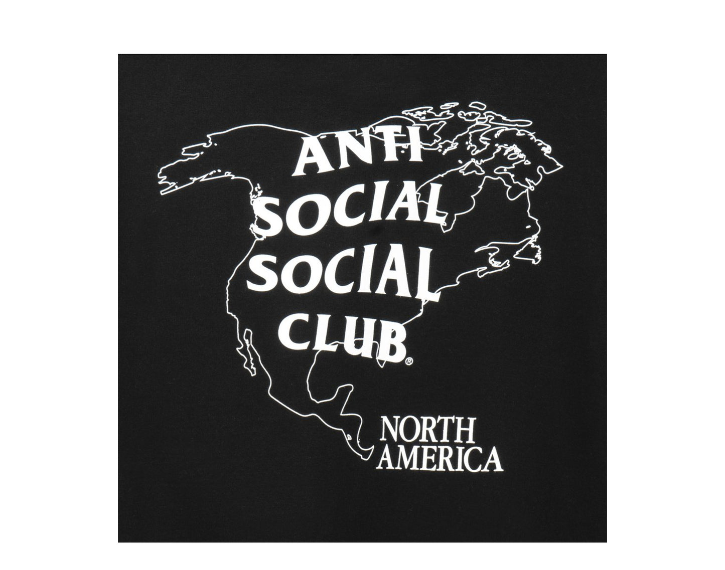 Anti Social Social Club North America Black Hoodie