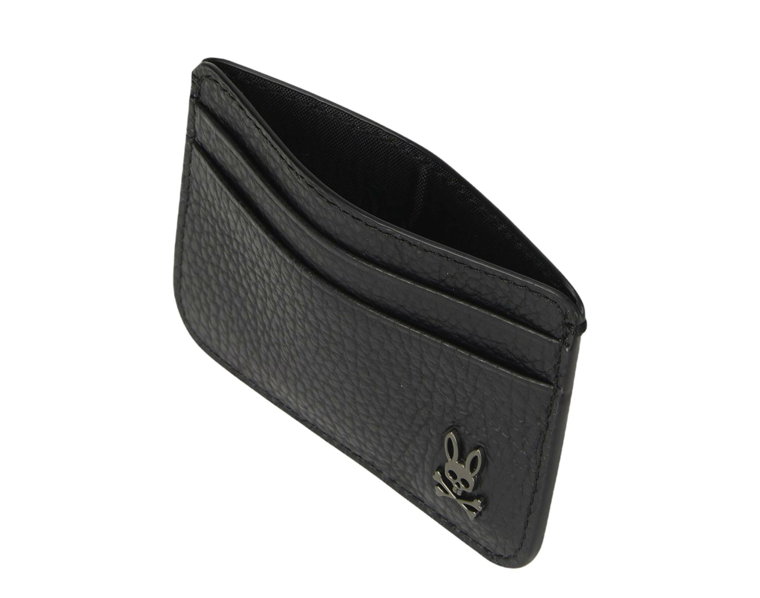 Psycho Bunny Leather Card Holder.