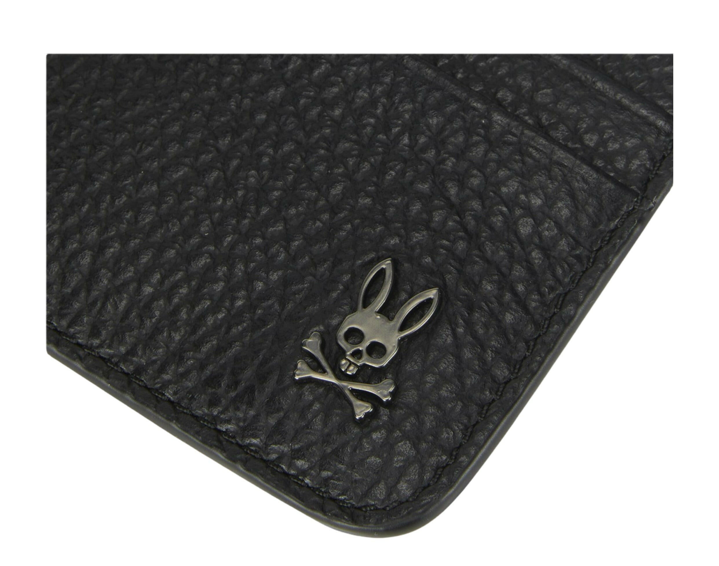 Psycho Bunny Leather Card Holder.