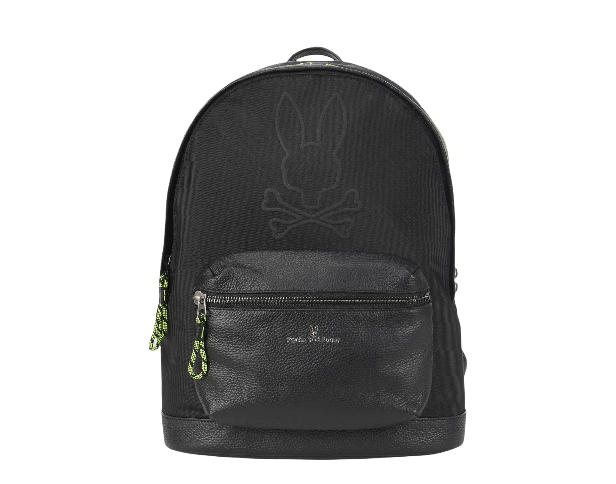 Psycho Bunny Leather Backpack
