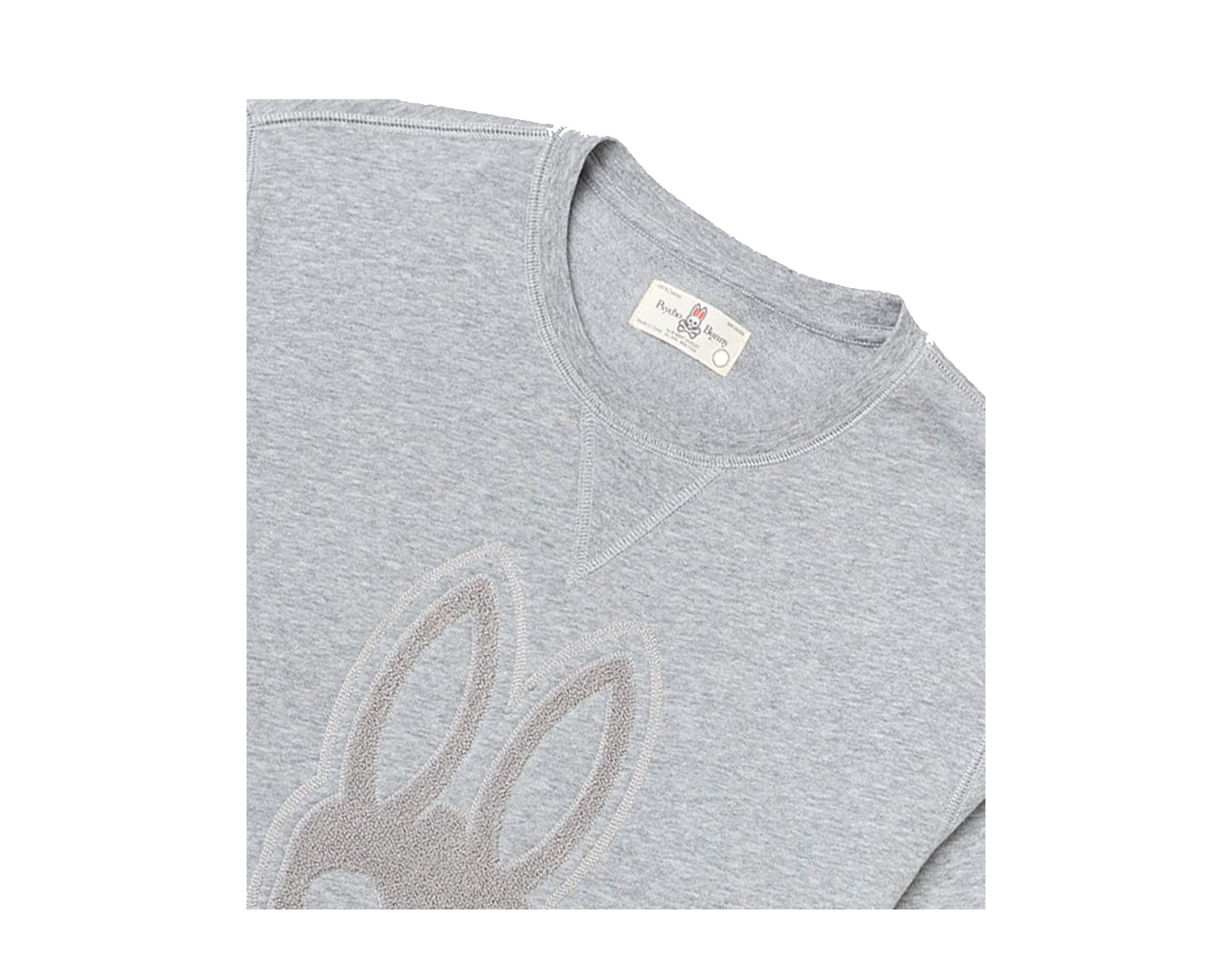 Psycho Bunny Loop Embroidered Logo Men's Sweatshirt