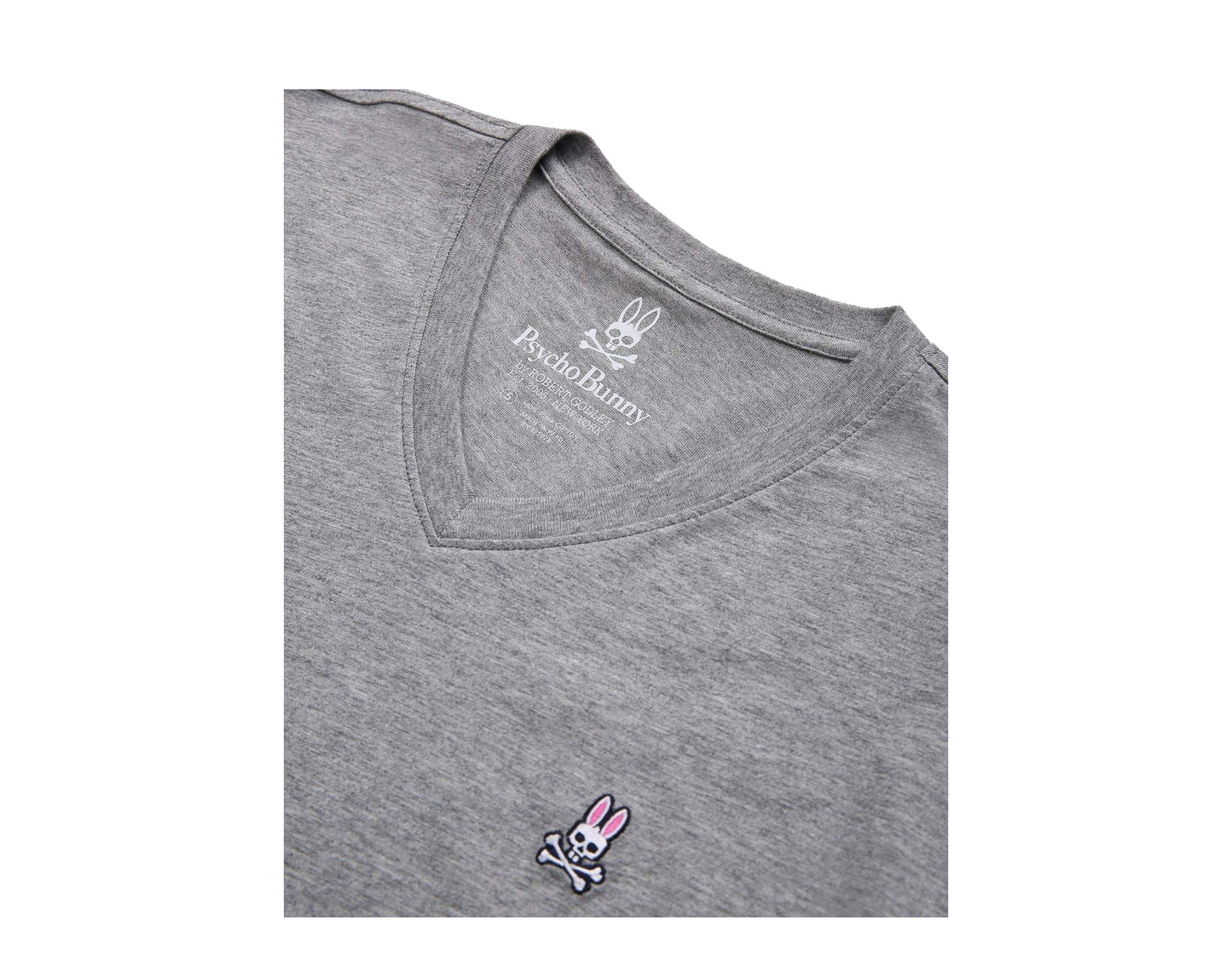Psycho Bunny Classic V-Neck Men's Tee Shirt