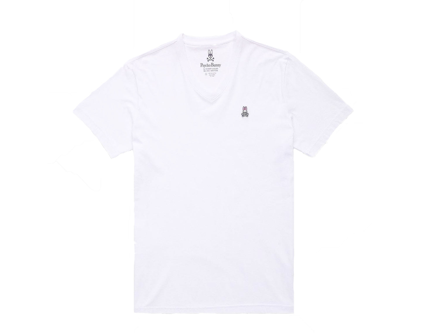 Psycho Bunny Classic V-Neck Men's Tee Shirt