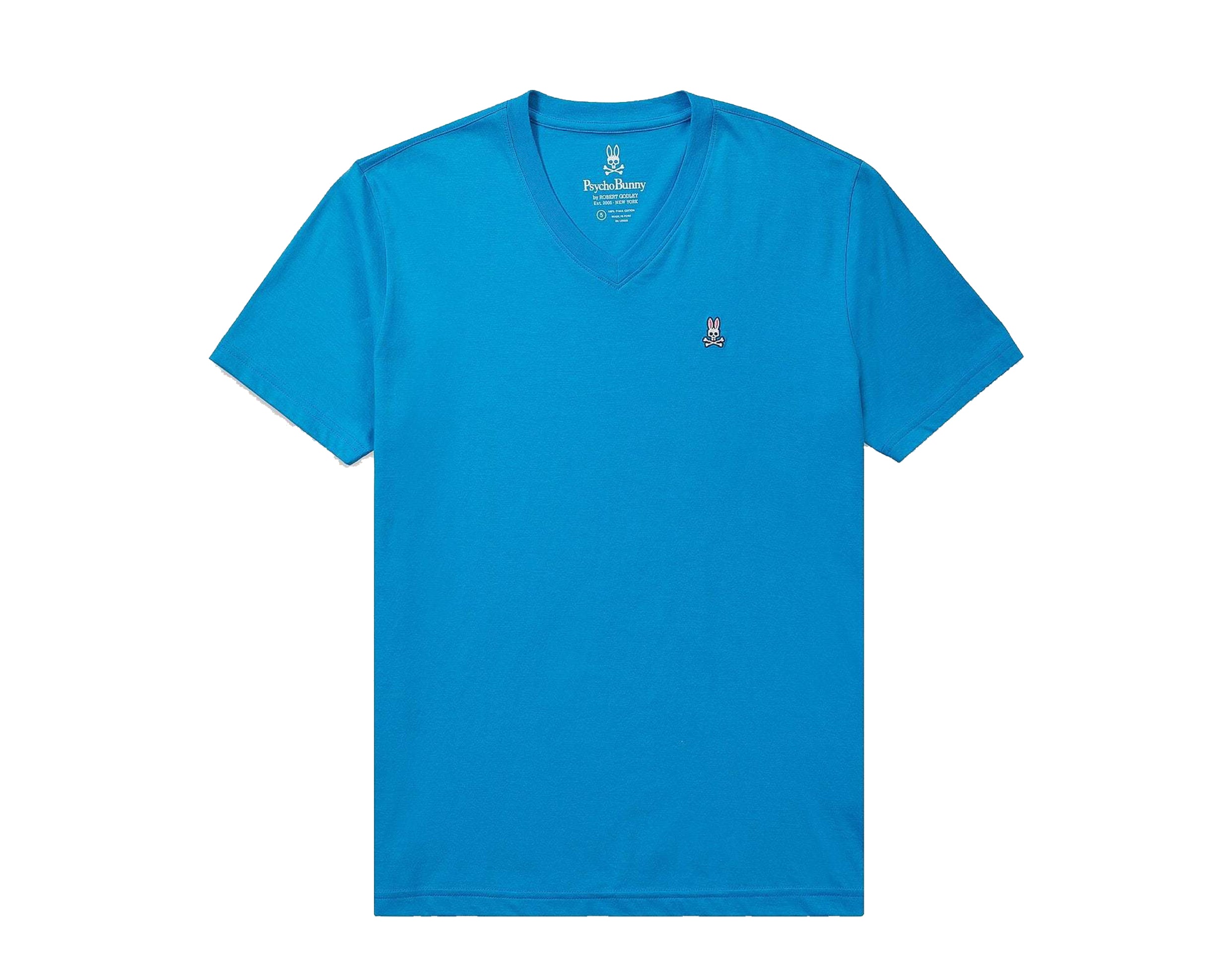 Psycho Bunny Classic V-Neck Men's Tee Shirt