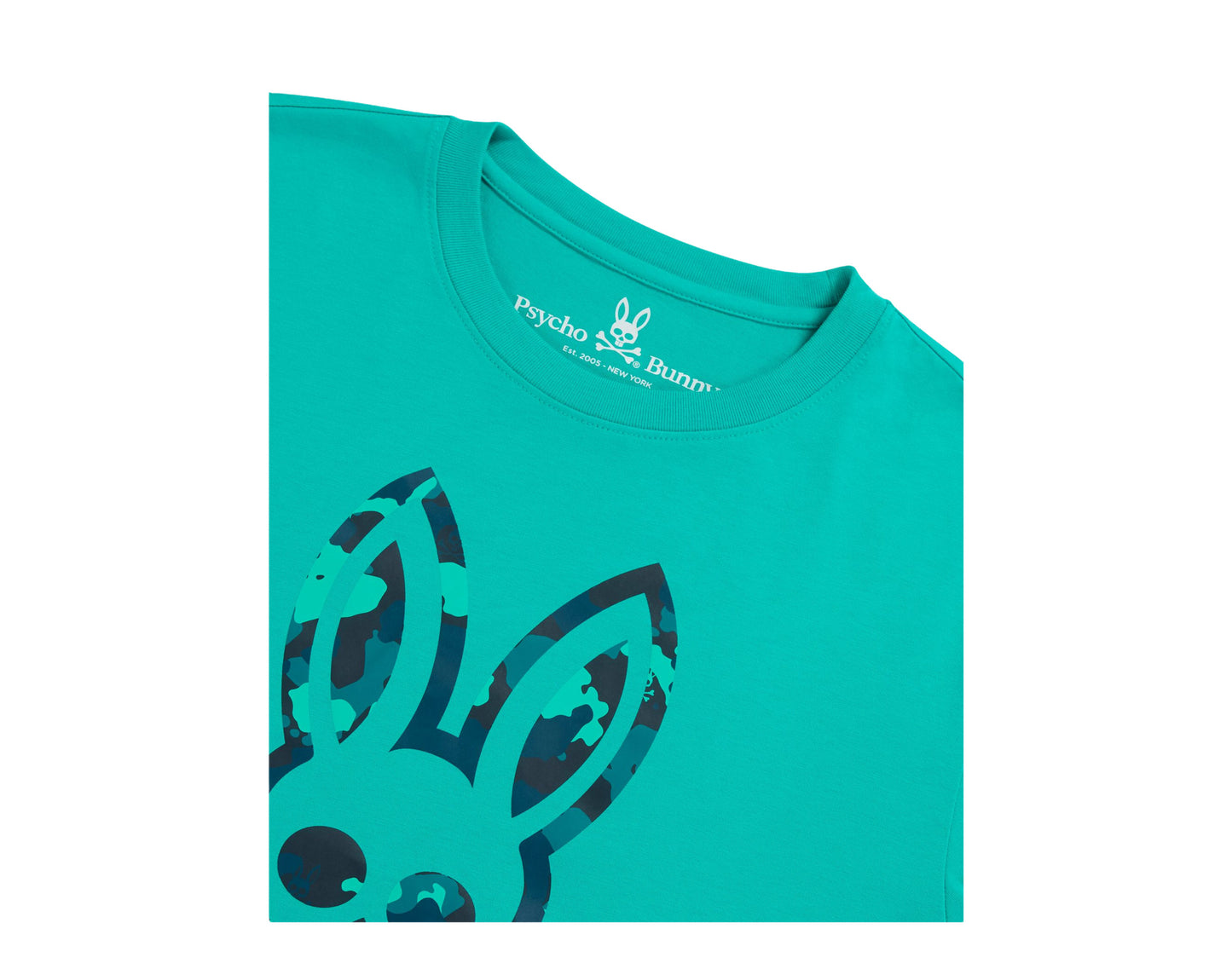 Psycho Bunny Howgate Camo Graphic Men's Tee Shirt