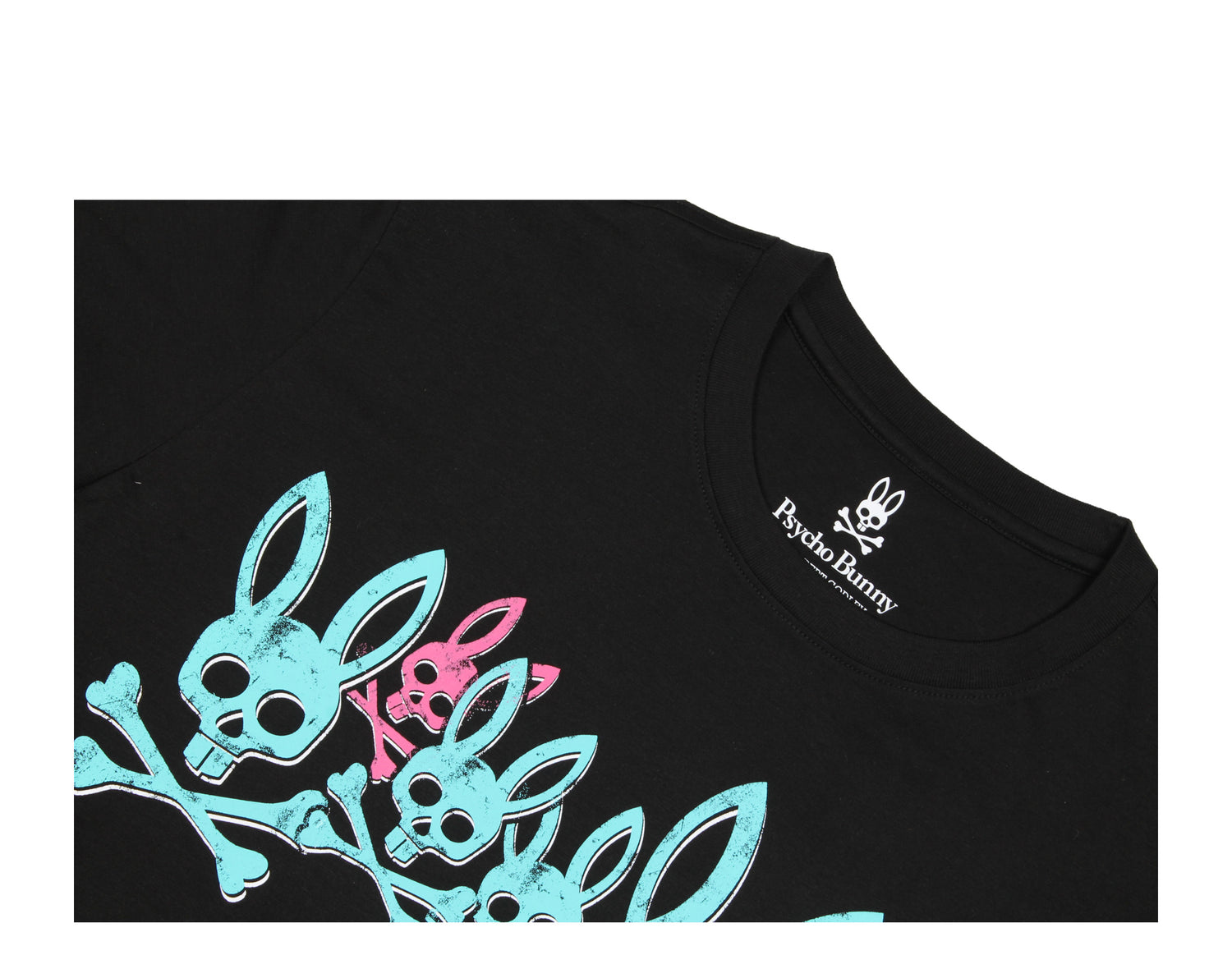 Psycho Bunny Printed Graphic Men's Tee Shirt
