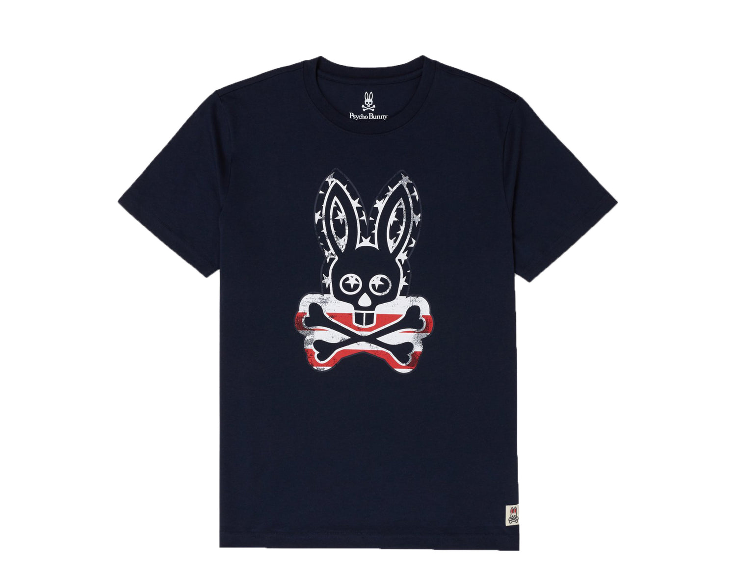Psycho Bunny Printed Graphic Men's Tee Shirt