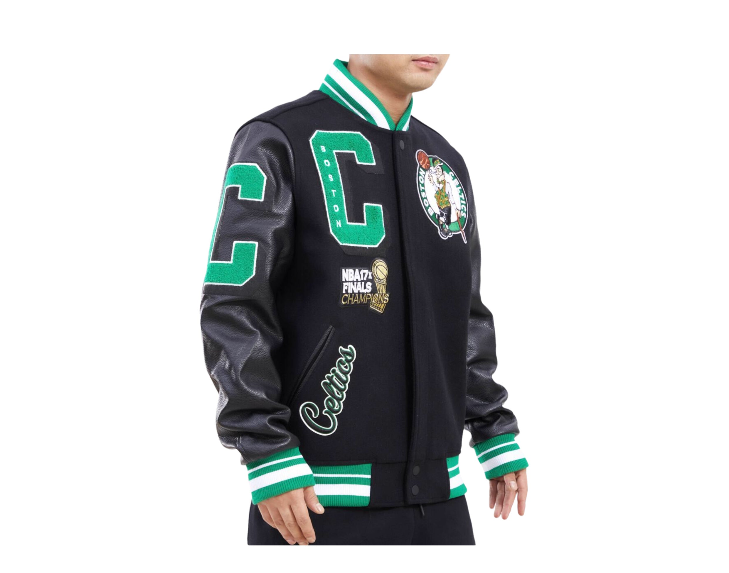 Ovo x NBA Boston Celtics Varsity Jacket