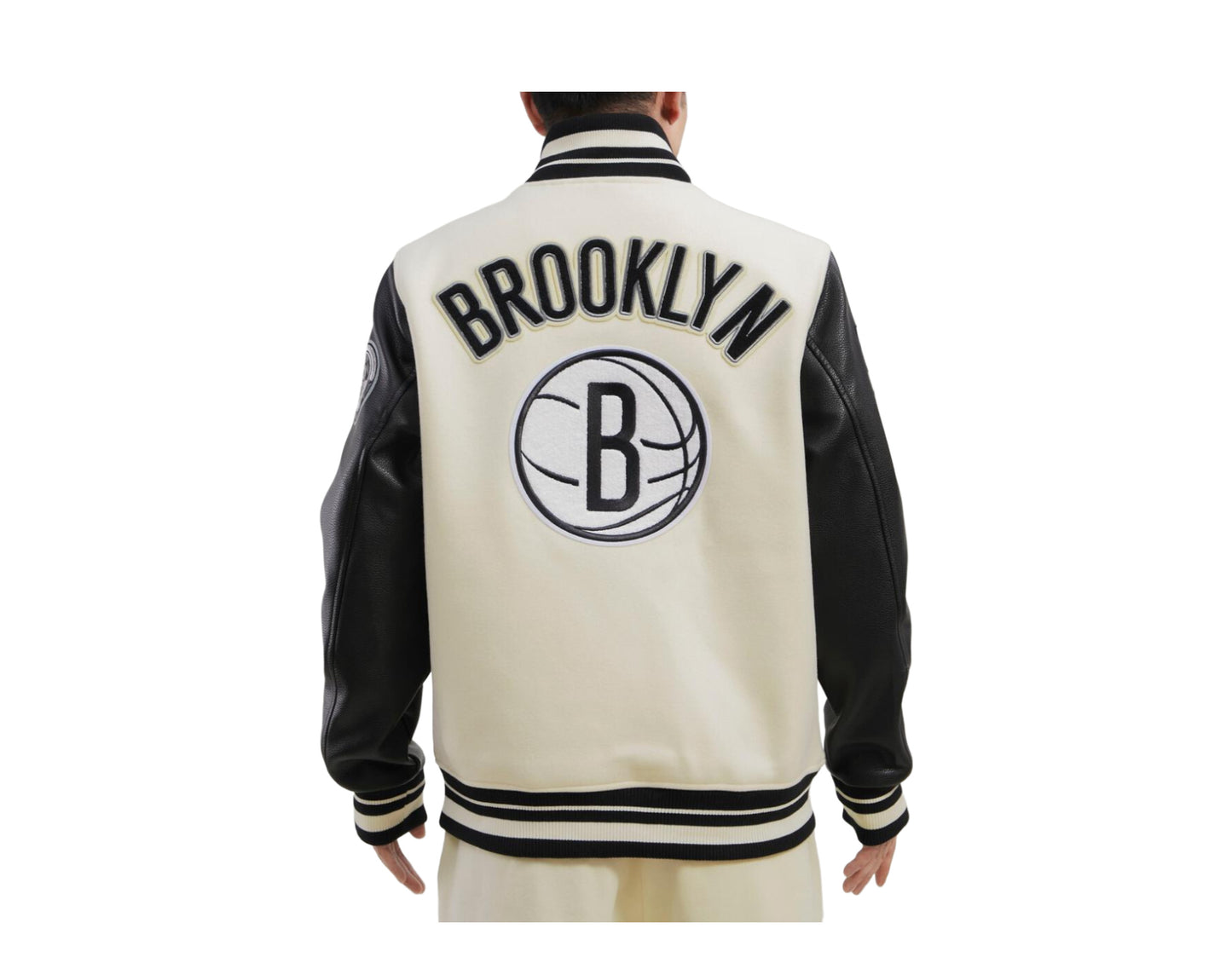Pro Standard NBA Brooklyn Nets Retro Classic Varsity Men's Jacket