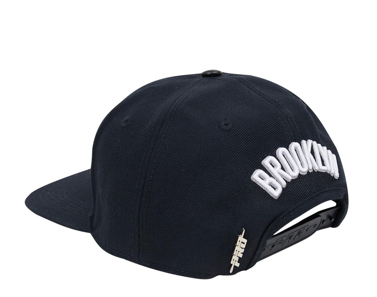 Pro Standard NBA Brooklyn Nets Team Logo Snapback Hat W/ Pink Undervisor