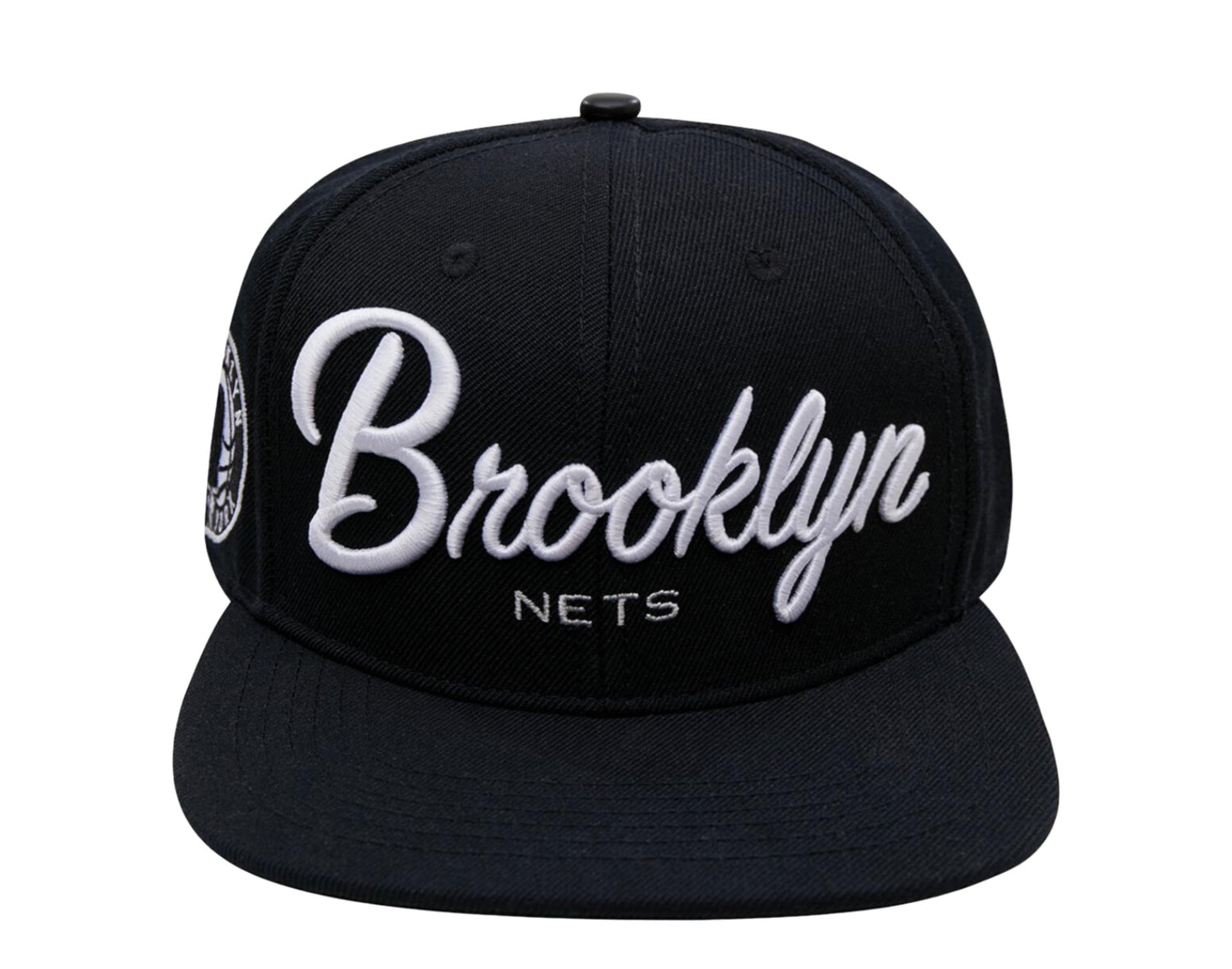 Pro Standard NBA Brooklyn Nets Drop Shadow Script Snapback Hat