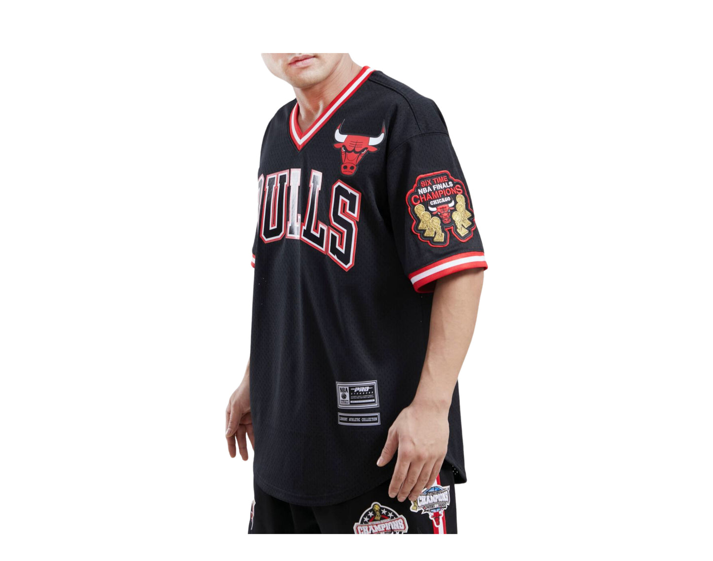 Pro Standard Chicago Bulls Mesh Short-Sleeve Jersey