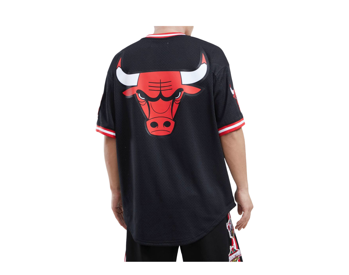 Pro Standard NBA Chicago Bulls Logo Pro Team Short Sleeve Mesh Shirt