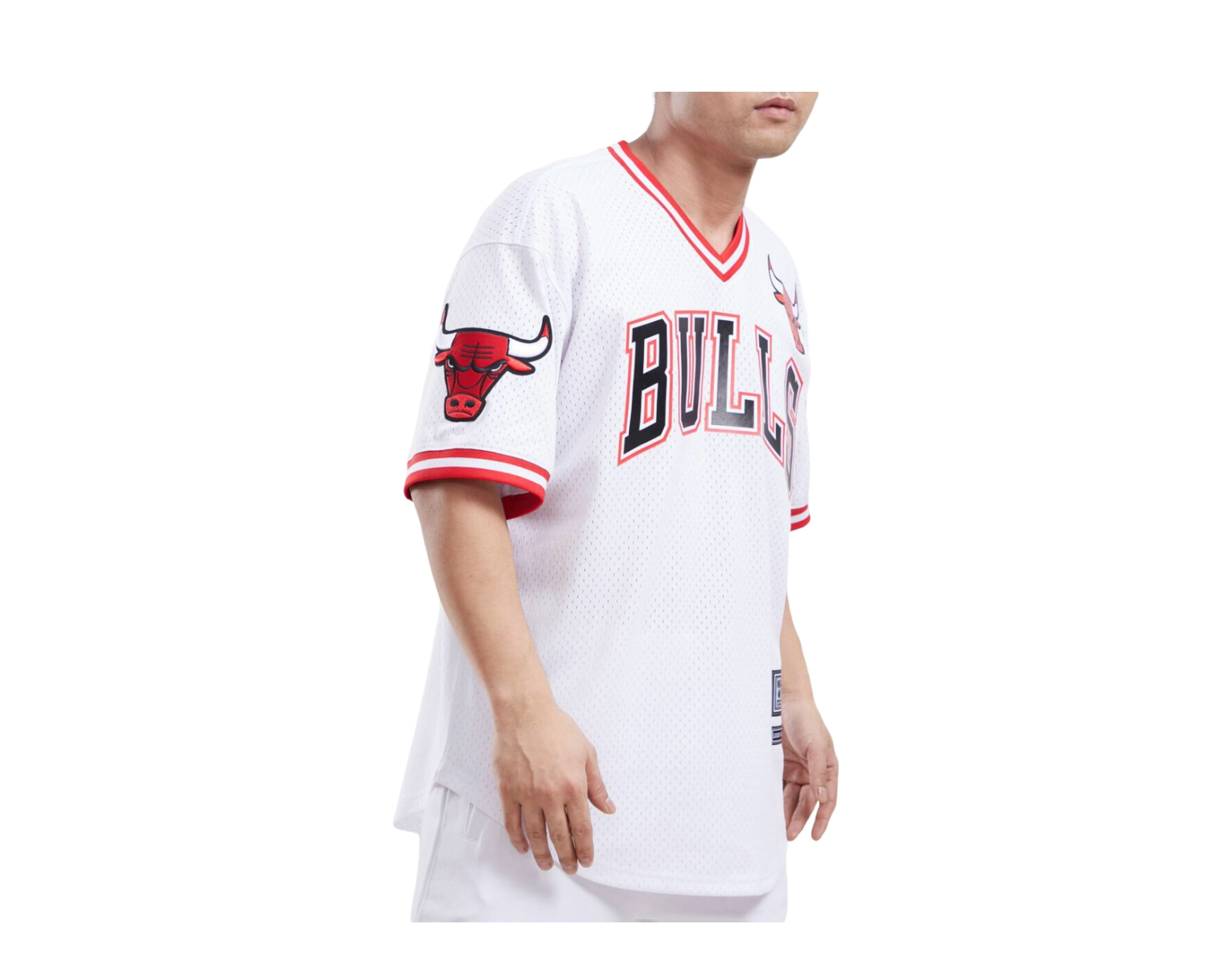 PRO STANDARD Chicago Bulls Logo Pro Team Mesh Shorts BCB353899-BLK