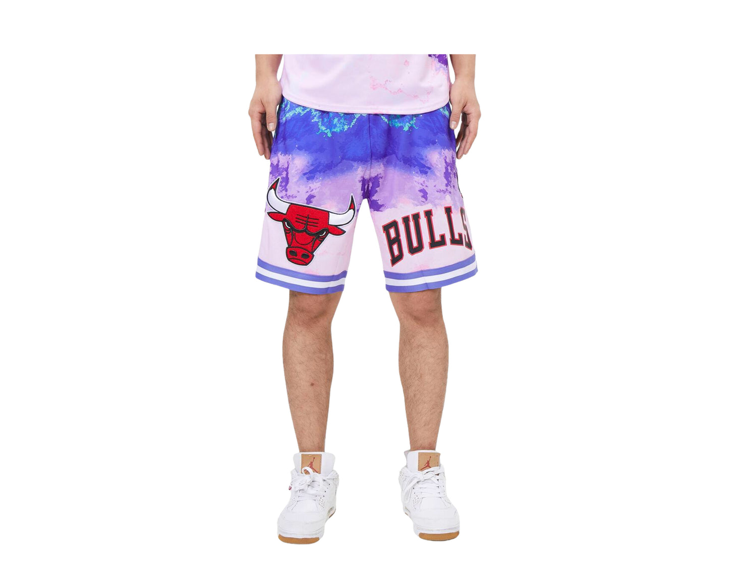 Pro Standard NBA Chicago Bulls Pro Team Pink Dye Men's Shorts
