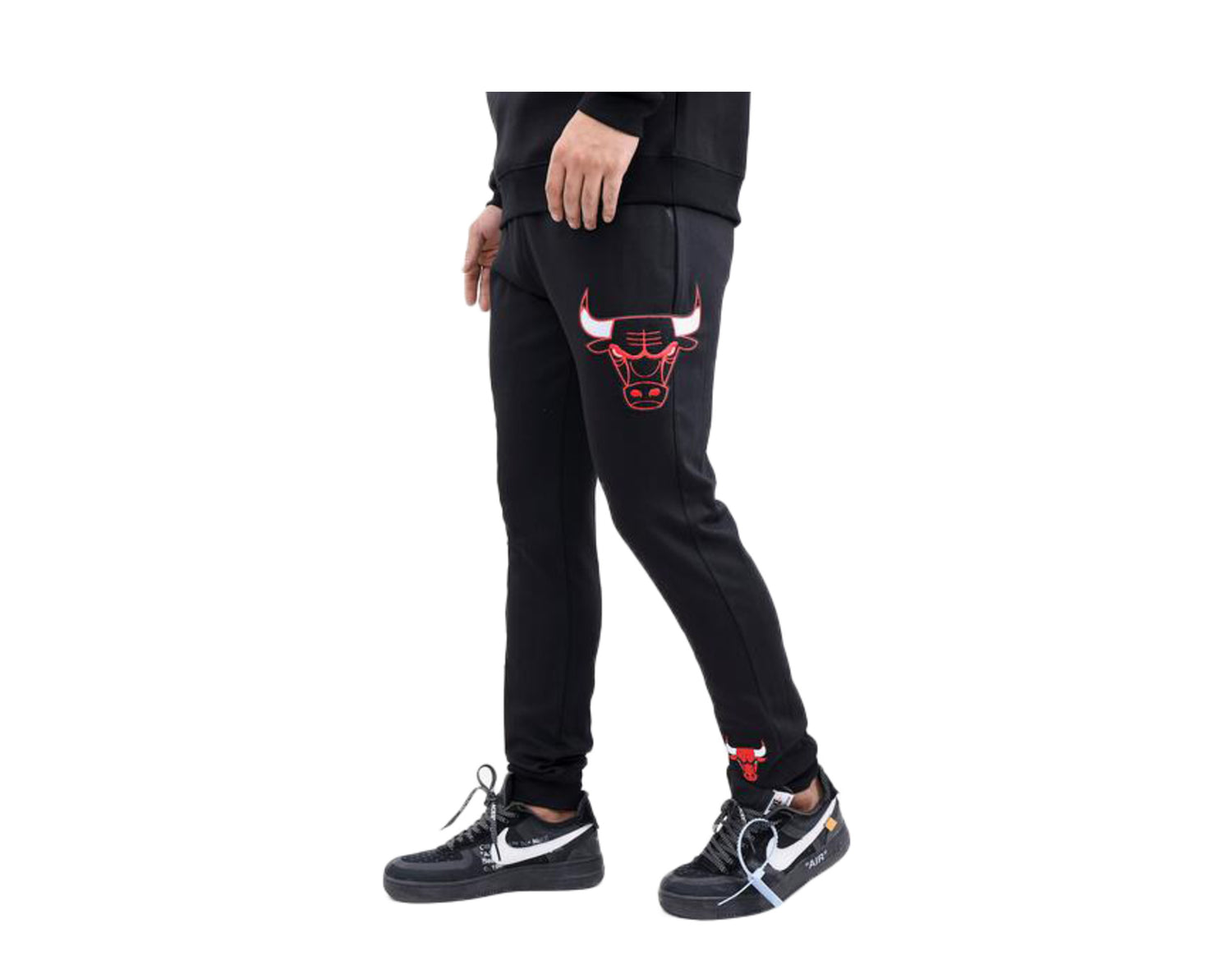 Pro Standard NBA Chicago Bulls Logo Blended Joggers Men's Pants