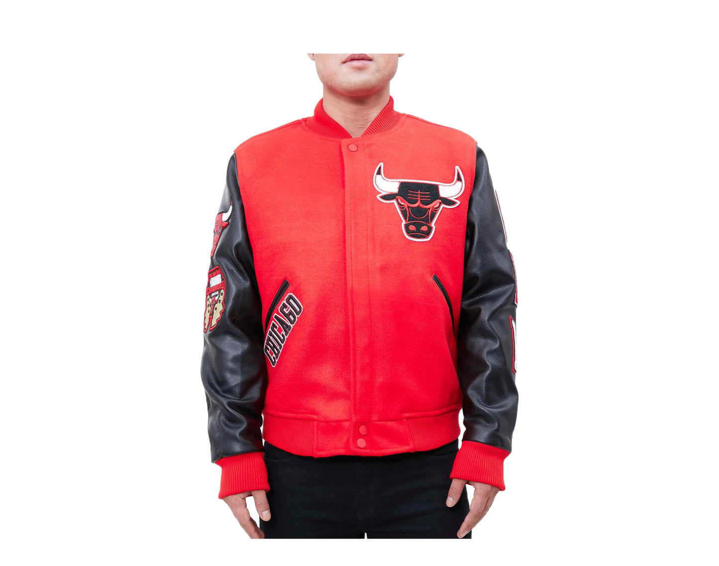 Shop Pro Standard Chicago Bulls Logo Varsity Jacket BCB651681