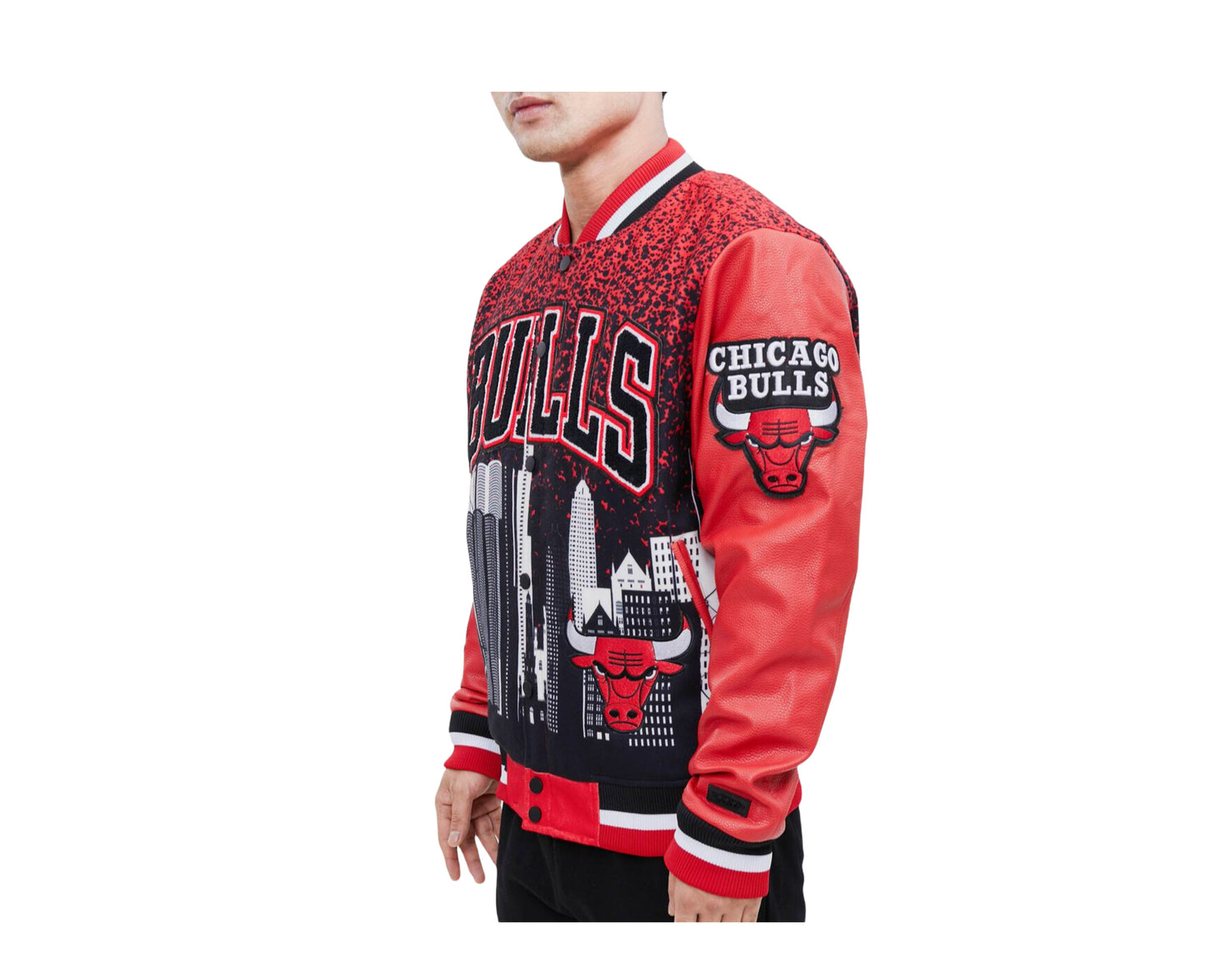 Pro Standard NBA Chicago Bulls Remix Varsity Jacket